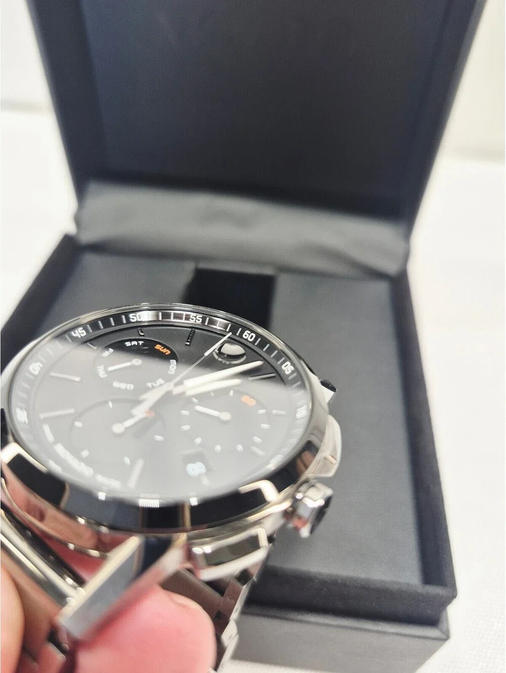 Movado Museum Sport Chronograph Men's Watch (Model: 0607558)NIB $1348
